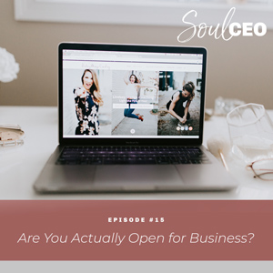 [SCEO] 15: Are You Actually Open for Business?
